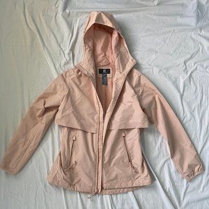 pink windbreaker